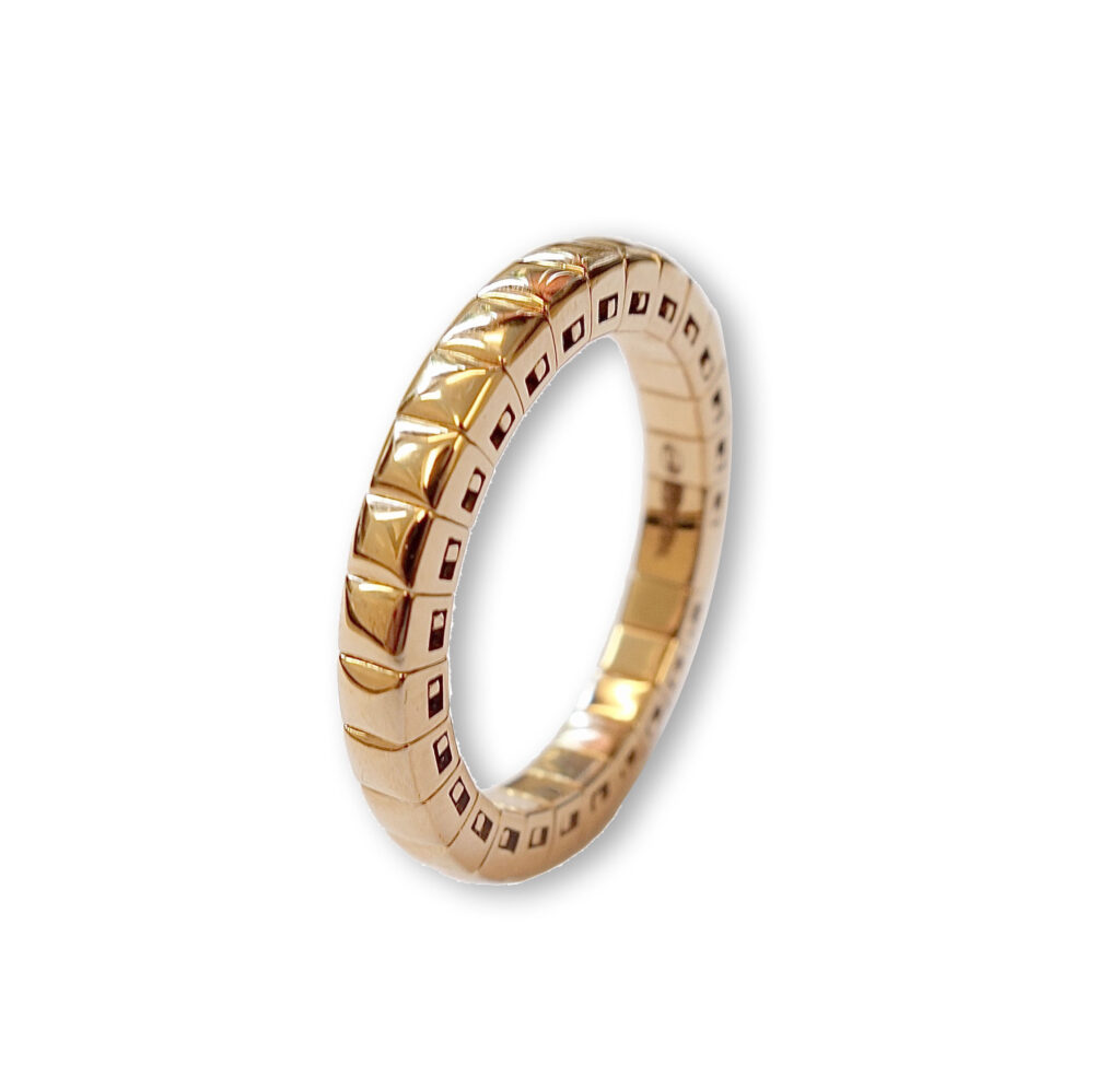 Rosé golden flex ring
