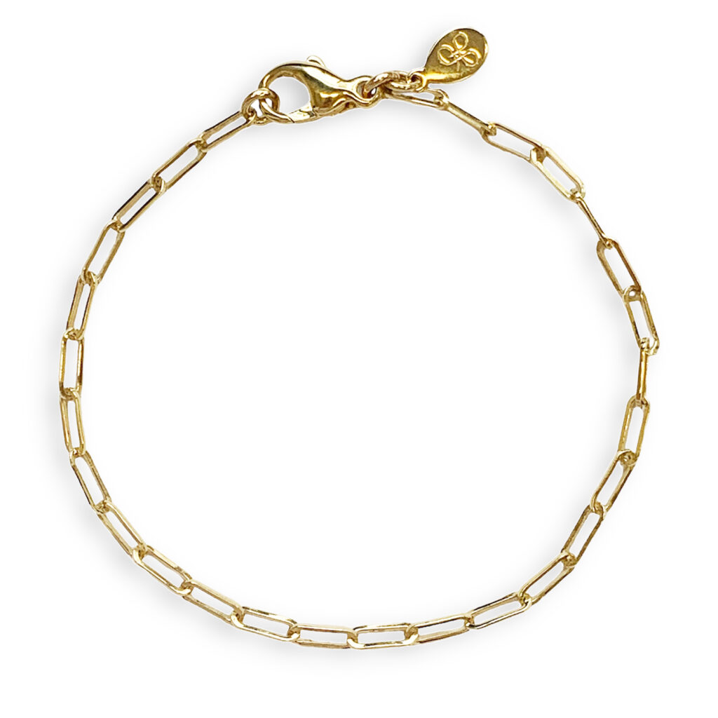 Yellow golden bracelet
