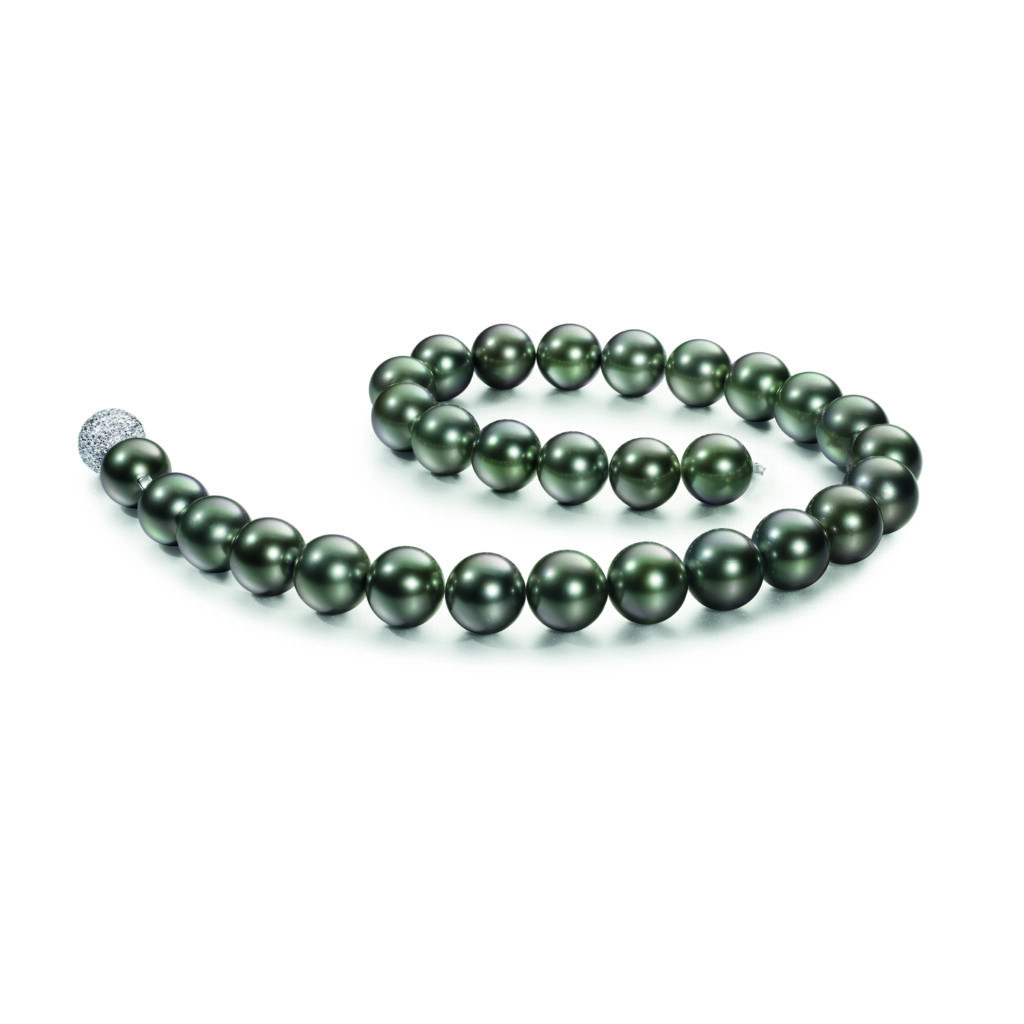 Schoeffel Tahitian pearl necklace