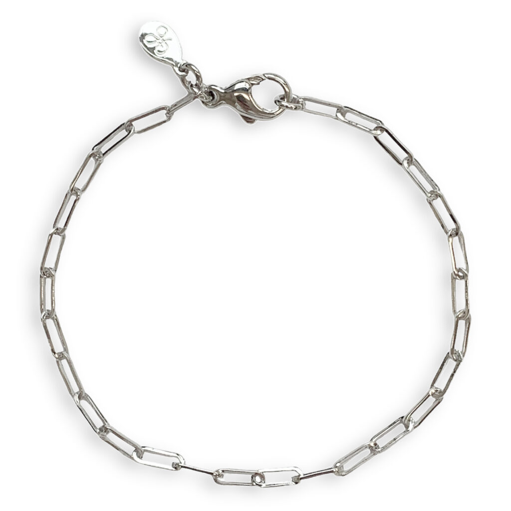 White golden bracelet