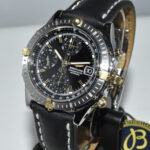 Breitling Chronomat Chronograph zwarte wijzerplaat