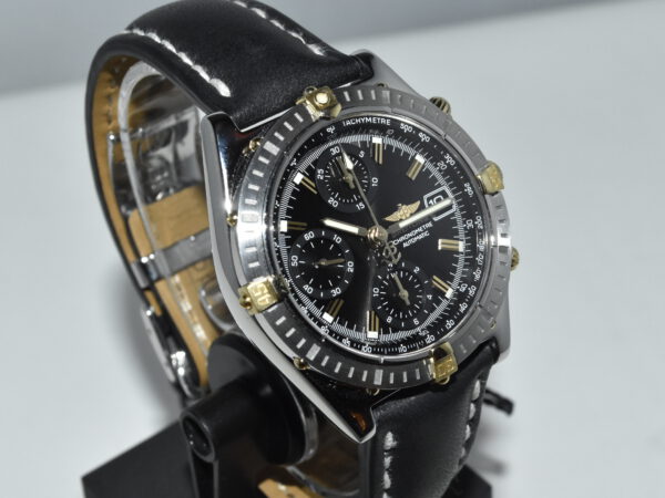 Breitling Chronomat Chronograph zwarte wijzerplaat