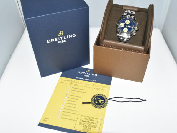 Breitling Chronomat blauwe wp