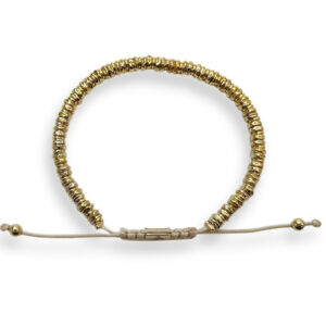 Yellow gold gilded bracelet