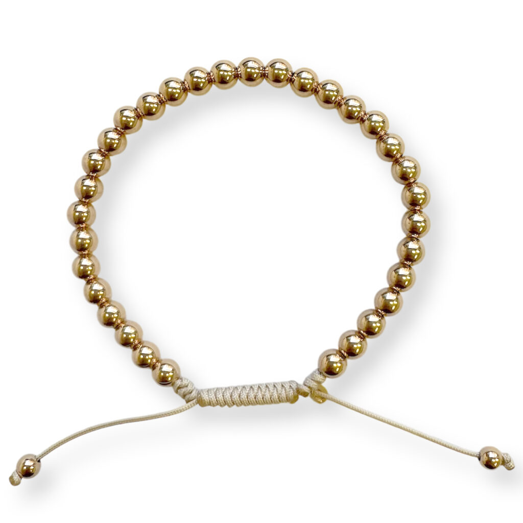 18 carat rose golden bracelet