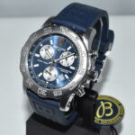 Breitling Colt Chronograph II Blue AS NEW FULL SERVICE