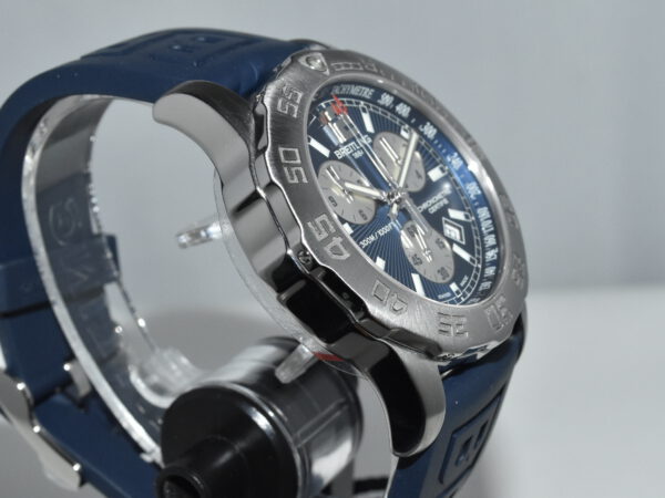 Breitling Colt Chronograph II Blue AS NEW FULL SERVICE