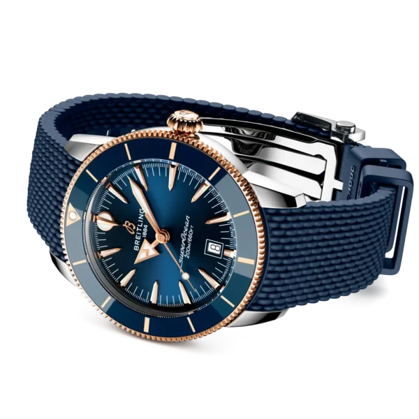 Superocean Heritage B31 Automatic 44 gd/st blauw rubber - Image 3