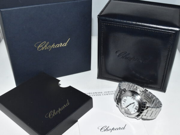 Chopard Happy Sport 36 with 3 Happy Diamonds, NEW EN UNWORN !! - Image 14