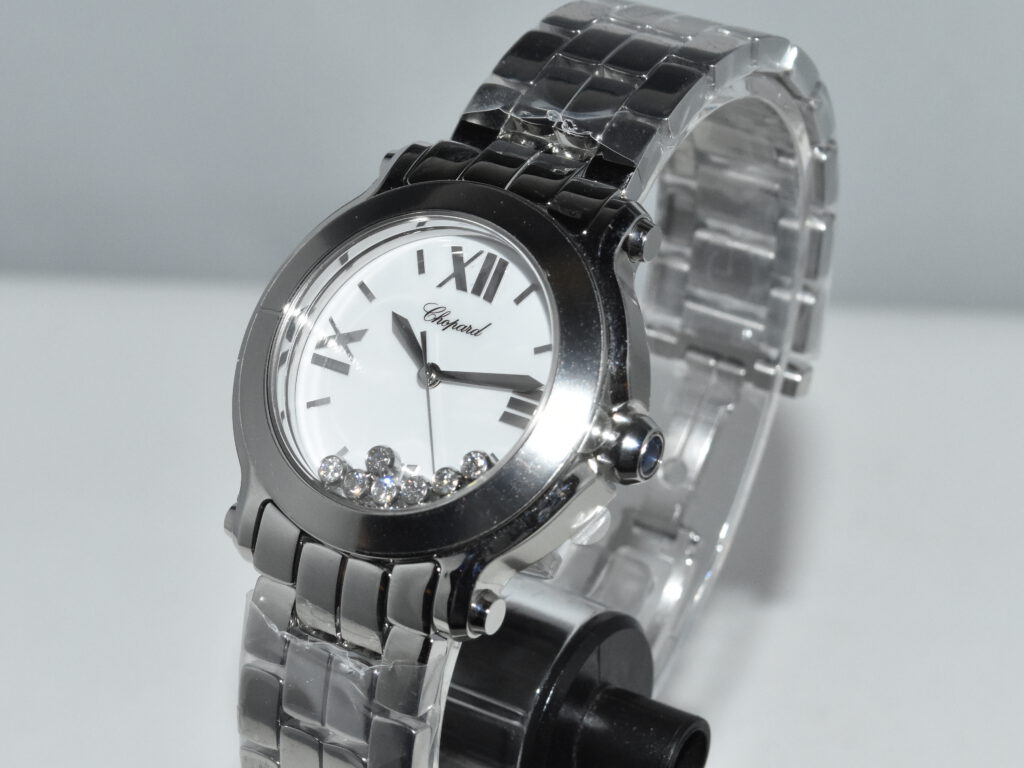 Chopard Happy Sport 36 with 3 Happy Diamonds, NEW EN UNWORN !!