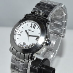 Chopard Happy Sport 36 with 3 Happy Diamonds, NEW EN UNWORN !!